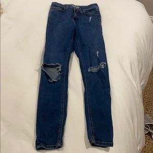 Topshop Jamie Moto Jeans